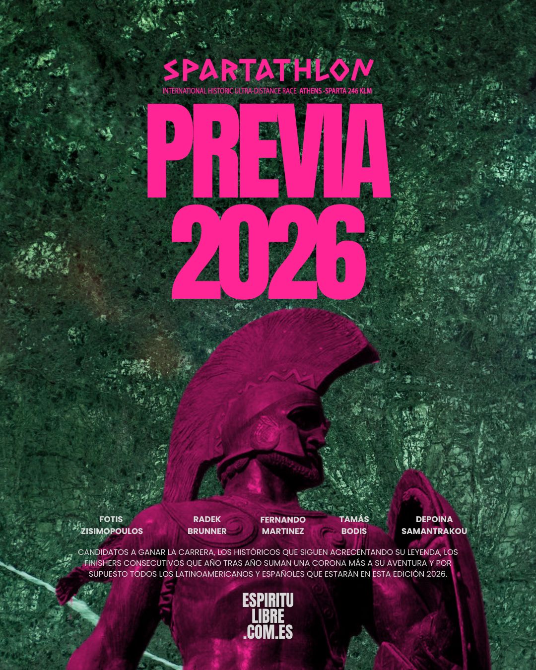 spartathlon 2026 portada